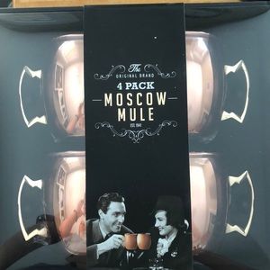 4 Pack Moscow Mule mugs